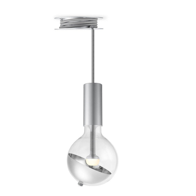 Home Sweet Home Hanging lamp Move Me - Pulley Sphere 5.5W 2700K silver