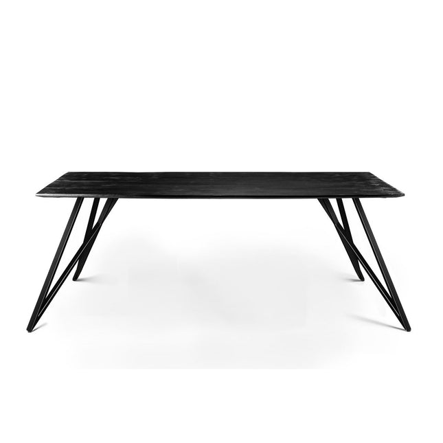 Dining room table, 200x100 cm, W340 black