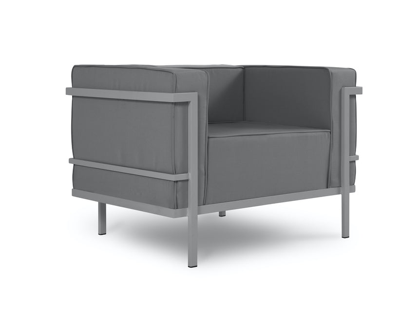 3-Seater Garden Furniture Cannes - Gray
