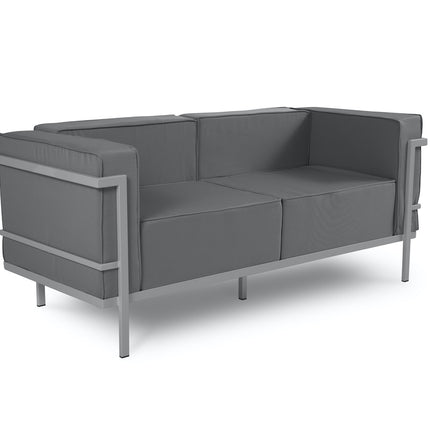 3-Seater Garden Furniture Cannes - Gray