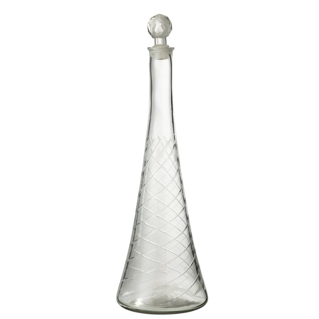 J-Line Carafe Neck Glass Transparent