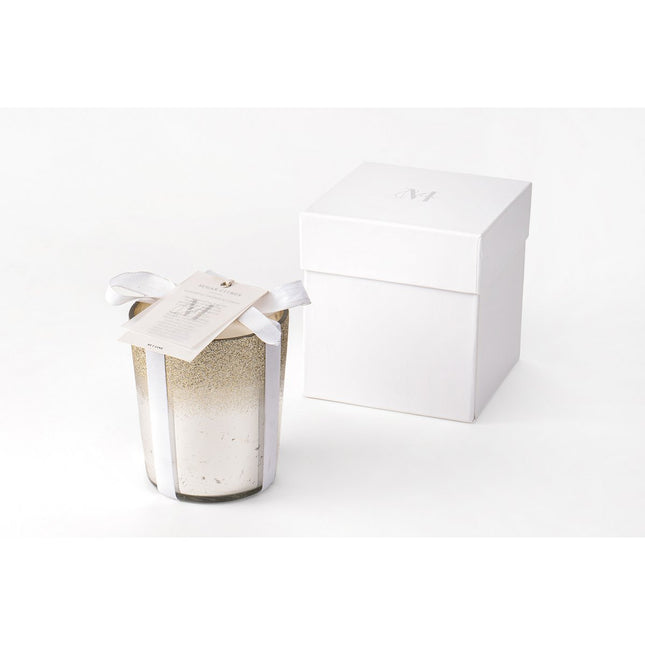 J-Line scented candle Deluxe - glass - silver - M - 80U