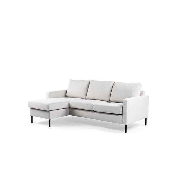 3 seater sofa CL L+R, fabric Valente, V920 natural