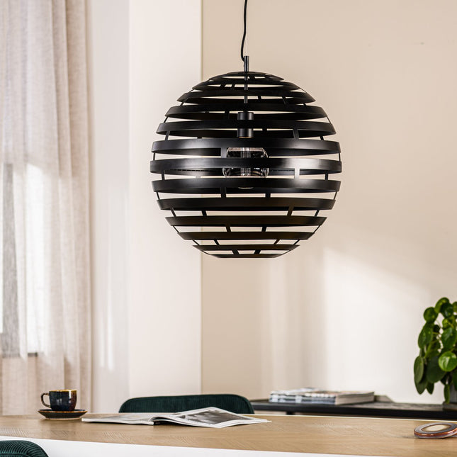 Hanging lamp, 50 cm, H340 black
