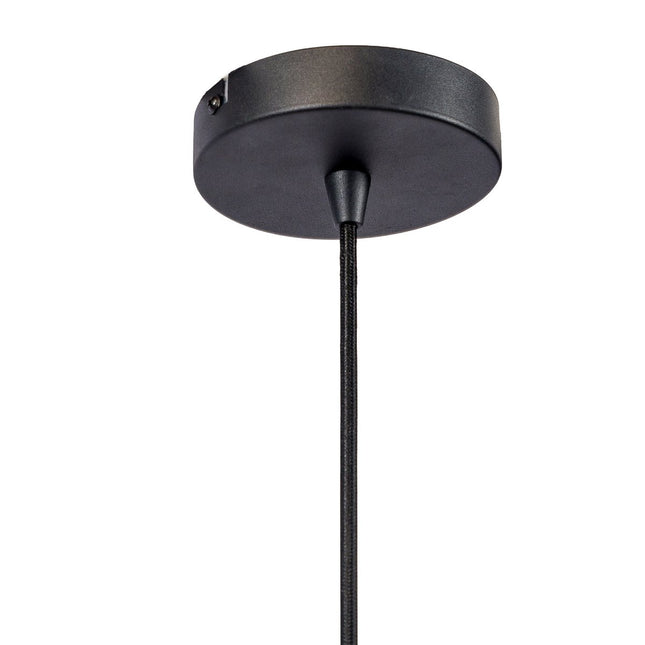 Hanging lamp, 55 cm, H340 black