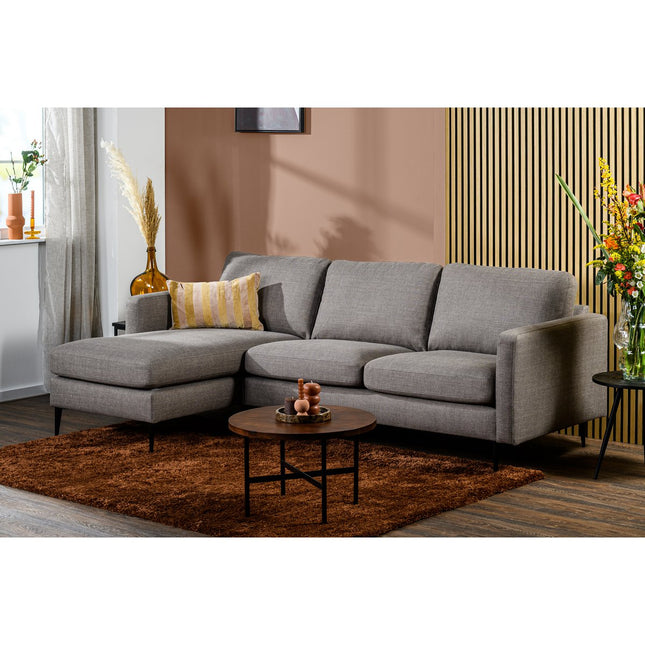 3 seater sofa CL L+R, Woven fabric, W520 taupe
