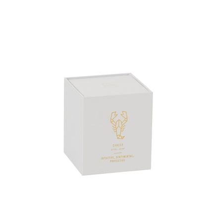 J-Line Astro Lobster scented candle – Sapphire Amber Tea – white - 50U