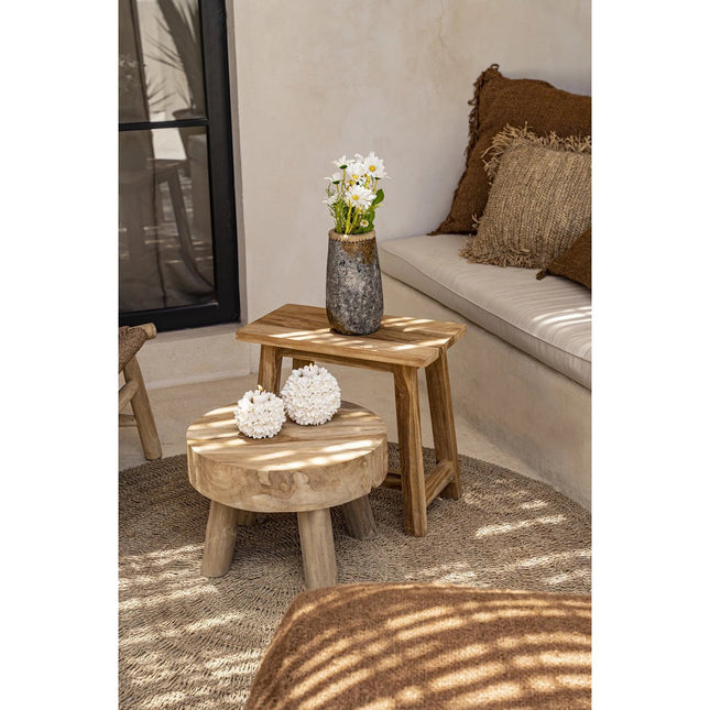 The Rhodes Side Table - Natural