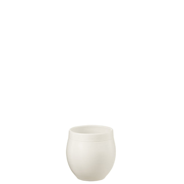 J-Line flower pot Gio - ceramic - white - small - Ø 19.00 cm