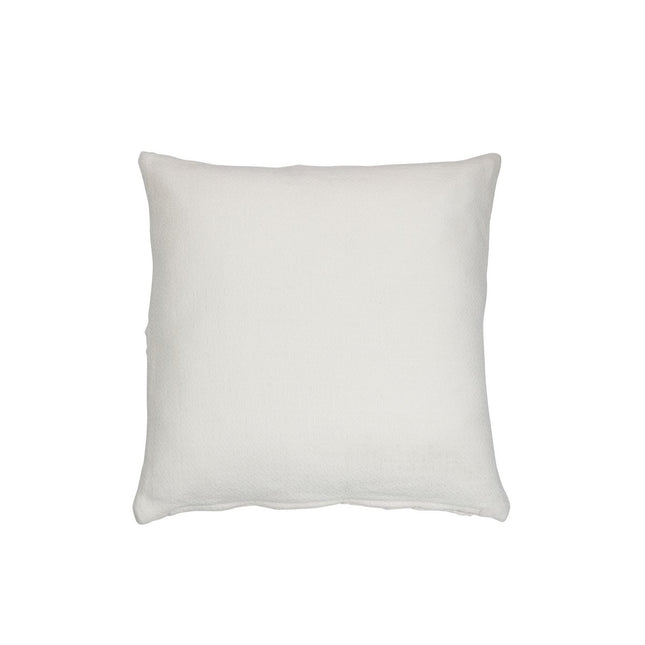 J-Line Cushion Sheet Fine Square - polyester - white