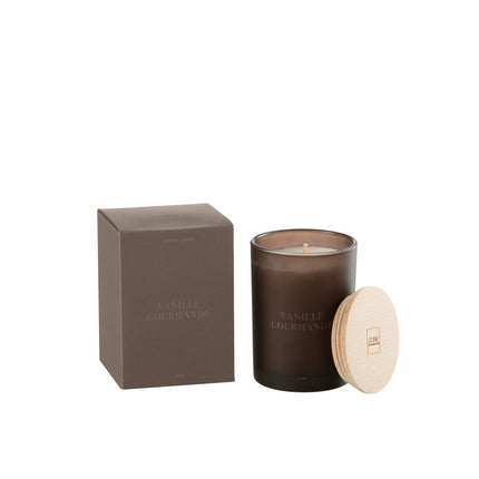 J-Line Scented Candle Essential Accords Gourmet Vanilla-38H