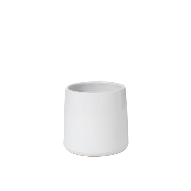 J-Line flower pot Round - ceramic - white - medium - Ø 23.00 cm
