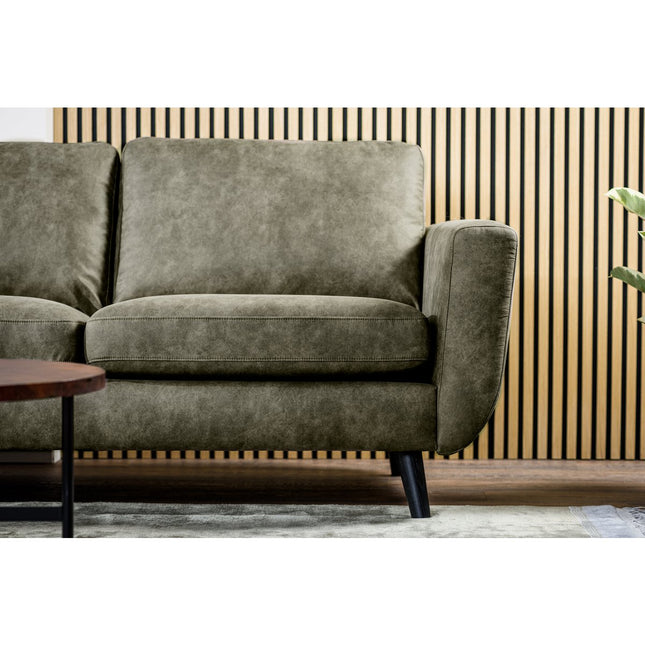 3 seater sofa CL L+R, fabric Savannah, S156 green
