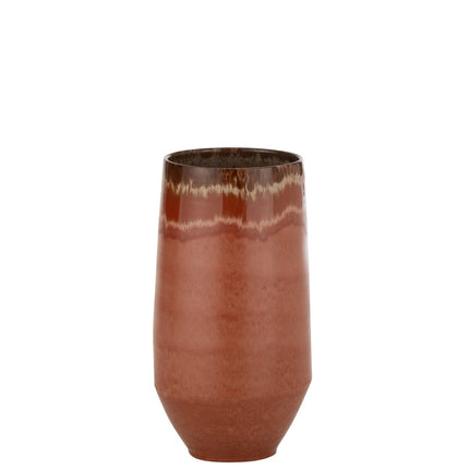 J-Line vase Aline Lang - ceramic - red - large