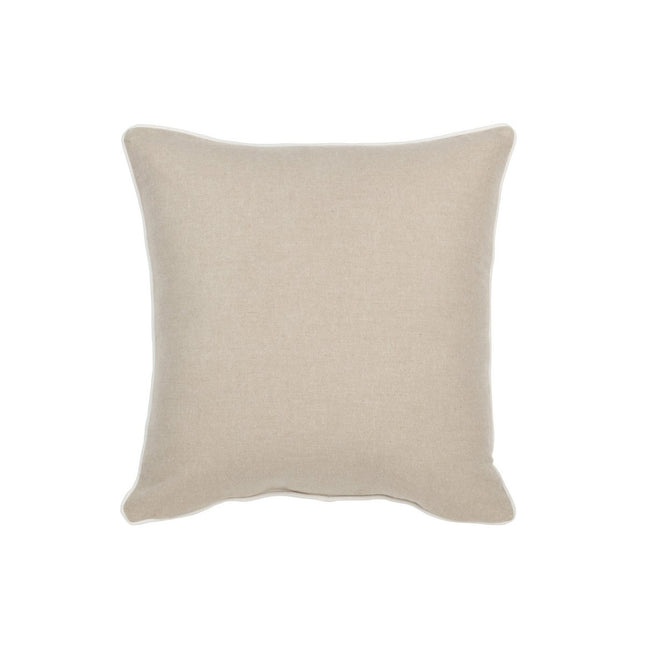 J-Line Cushion Shell - cotton - beige/white