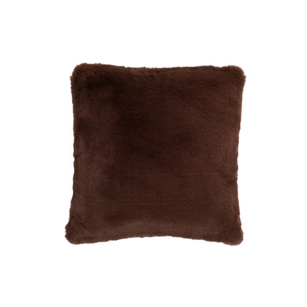 J-Line Cutie Decorative cushion – Polyester – 45x45 cm – brown