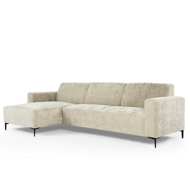 3-seater sofa CL left, fabric Rowan, R520 taupe