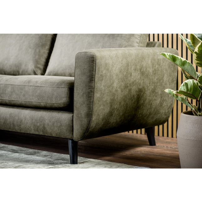 3 seater sofa CL L+R, fabric Savannah, S156 green