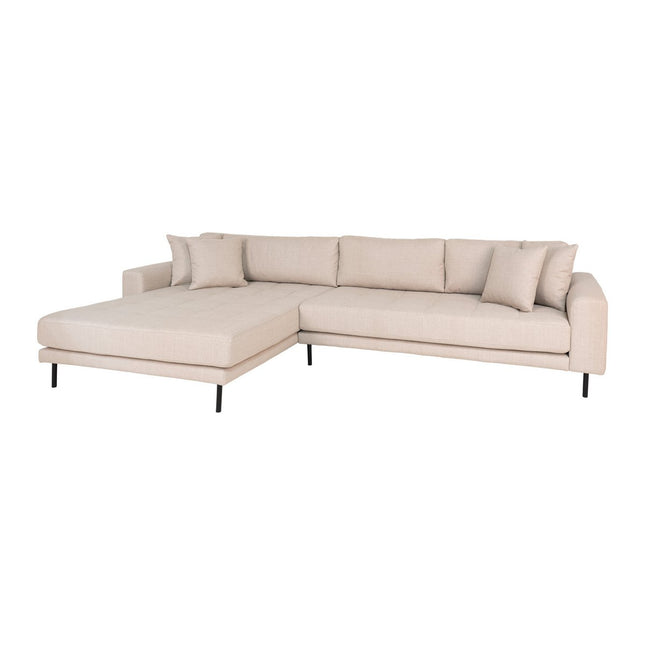Lido Lounge Sofa Left - Beige