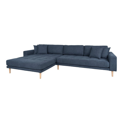 Lido Lounge Sofa Left - Dark Blue