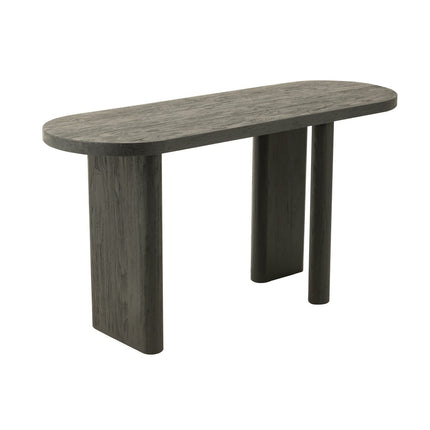J-Line table Teak - wood - black