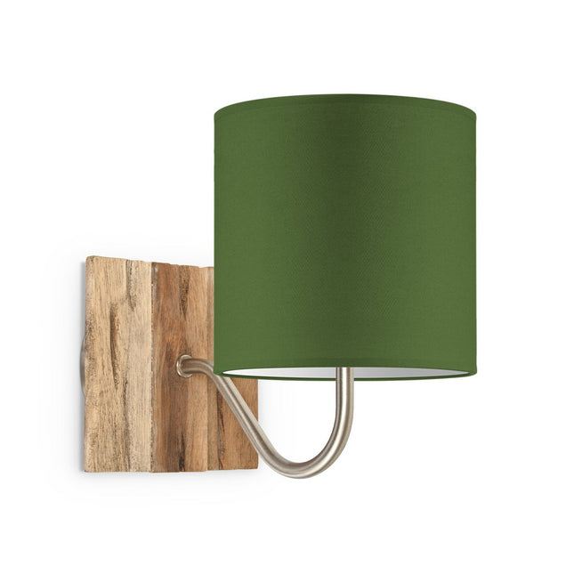Home Sweet Home Wandlamp - Drift E27 Lampenkap groen 16cm