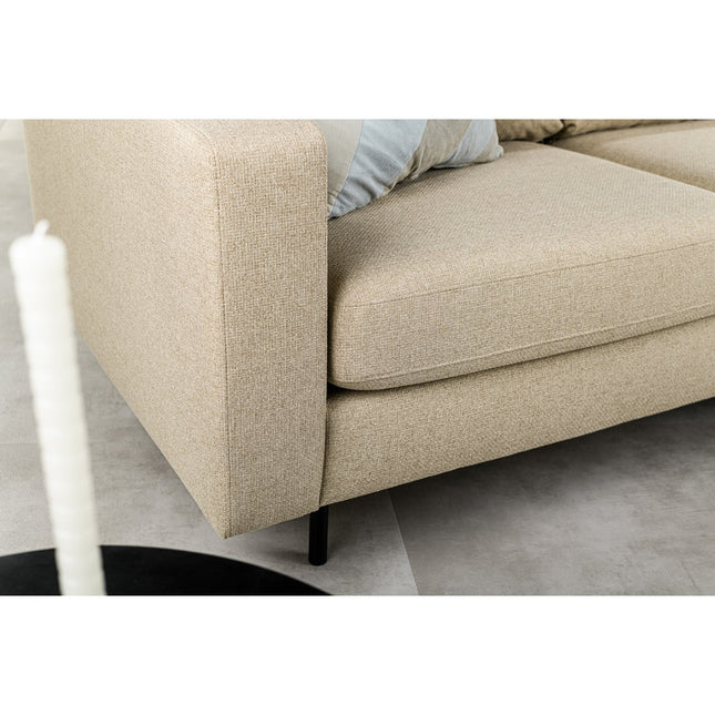 3 seater sofa CL L+R, Dillon fabric, D460 beige
