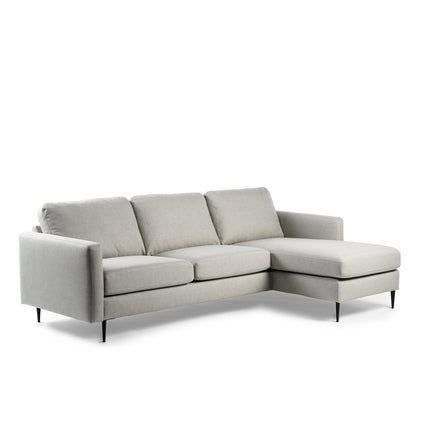 3 seater sofa CL L+R, Woven fabric, W460 beige