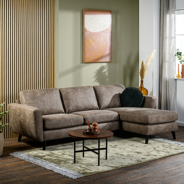 3-seater sofa CL L+R, fabric Savannah, S520 taupe
