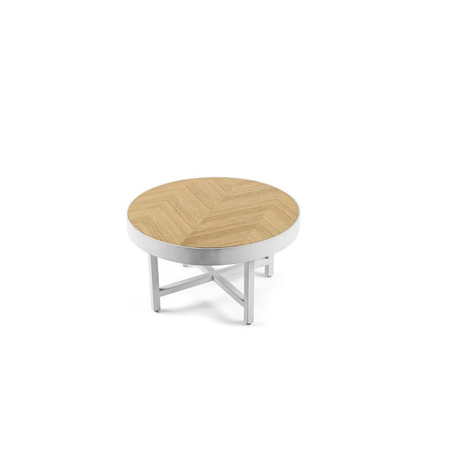 Coffee table round 74 cm, Lennox, L350 oak