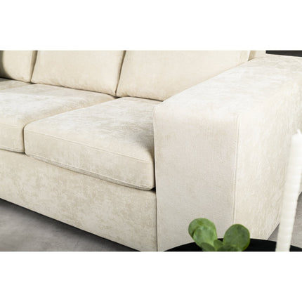 3 seater sofa CL L+R, fabric Hotel Chique, H460 beige