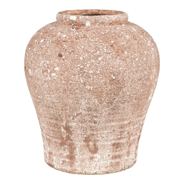 Estepona Pot - Ceramic pot, brown, 24.5x24.5x27.5 cm