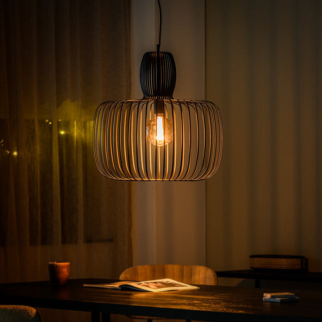 Hanging lamp, 55 cm, H340 black