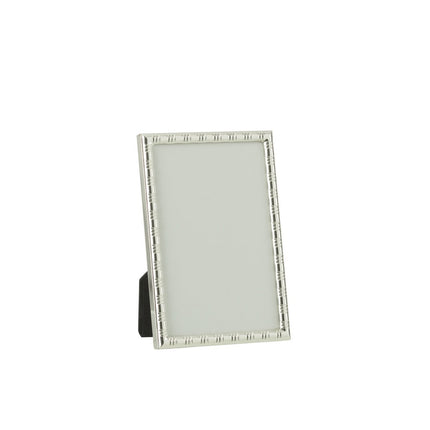 J-Line Photo Frame Rounded Lines Board 15X20 Metal Silver Large