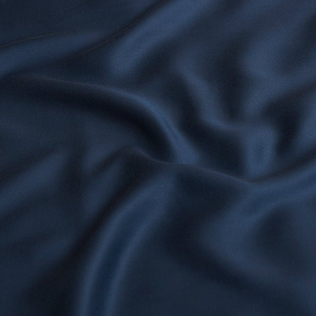 TENCEL™ - Sateen Fitted Sheet Dark Blue