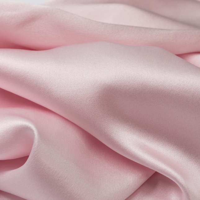 100% Silk pillowcase Vintage Pink - 22MM Glossy
