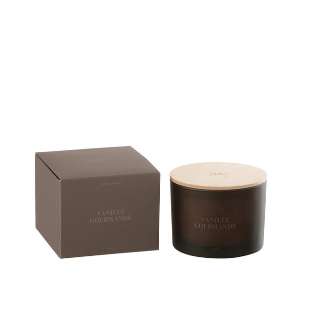J-Line Scented Candle Essential Accords Gourmet Vanilla-28H