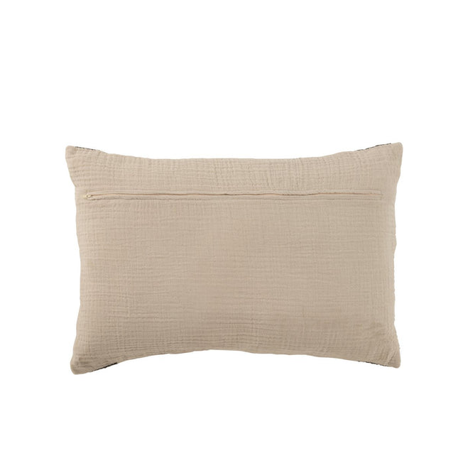 J-Line Cushion Stripes - linen - beige