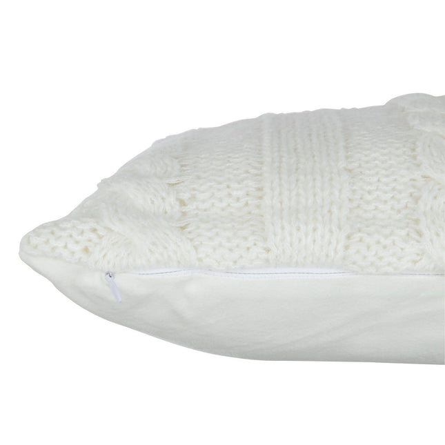 J-Line Cushion Twist - polyester - white