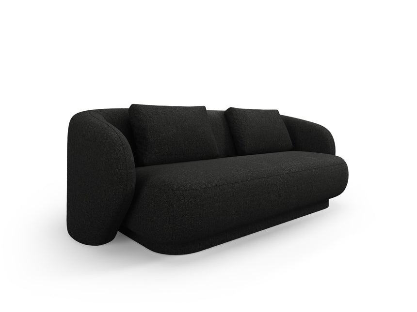 Sofa, Camden, 2-seater, Black Melange