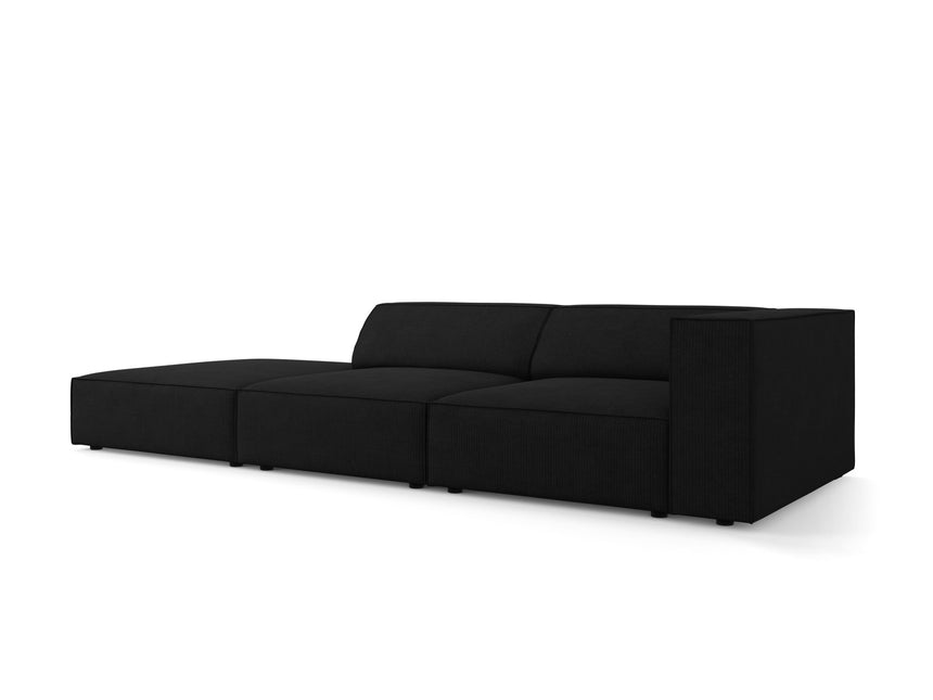 Left sofa, Arendal, 4-seater, black