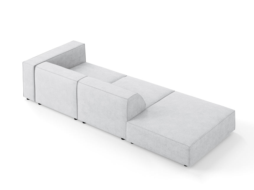 Left sofa, Arendal, 4-seater, light gray