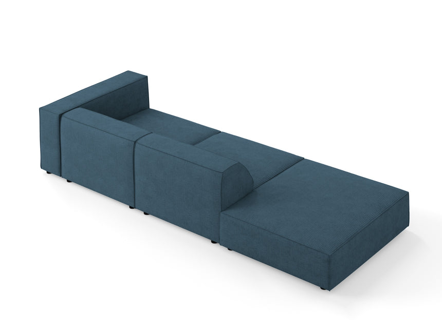 Left sofa, Arendal, 4-seater, navy blue