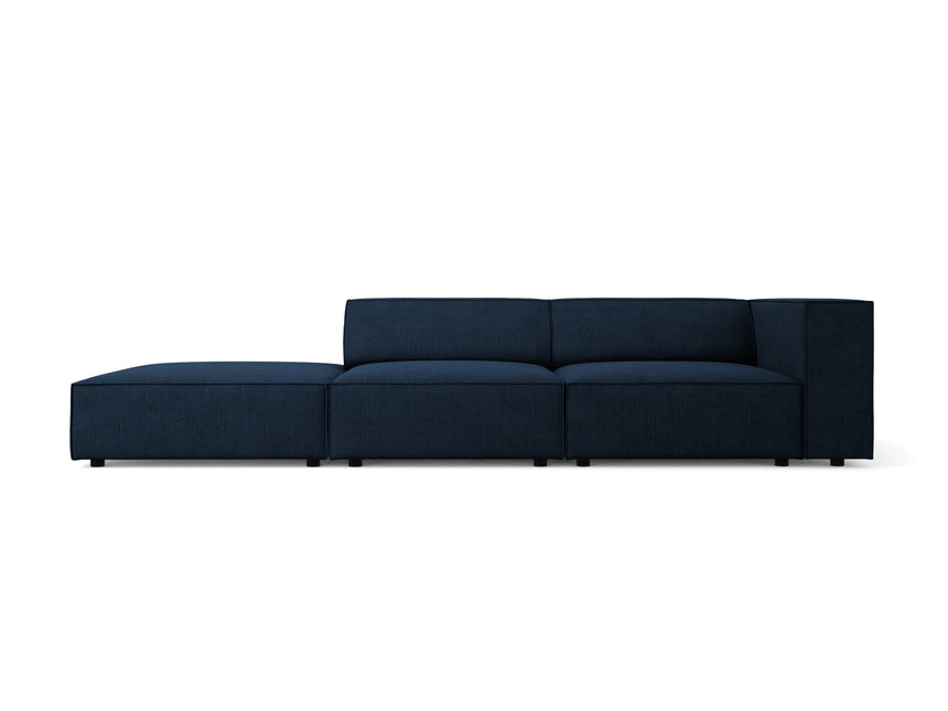 Left sofa, Arendal, 4-seater, royal blue
