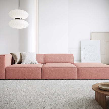 Right sofa, Arendal, 4-seater, pink