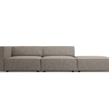Right bench, Arendal, 4-seater, gray