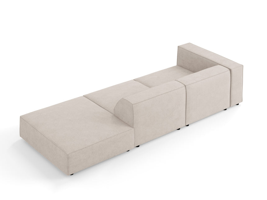 Right sofa, Arendal, 4-seater, dark beige