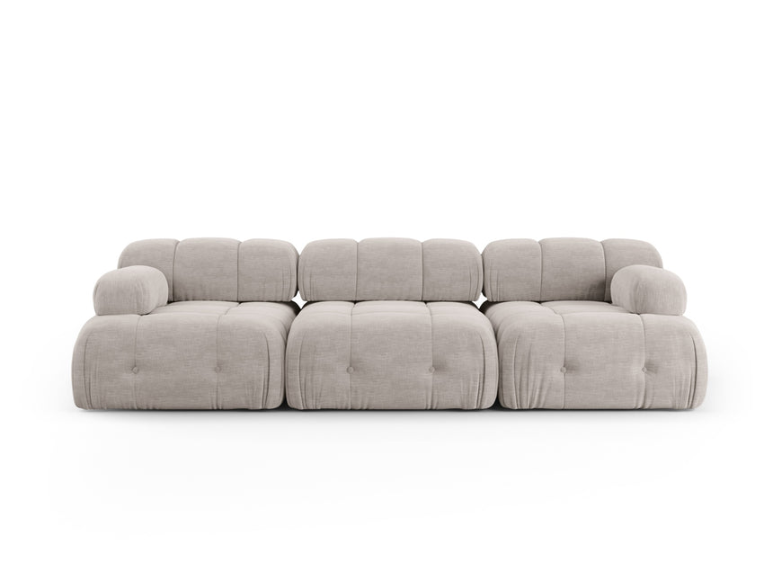 Modular sofa, Ferento, 3-seater, light gray
