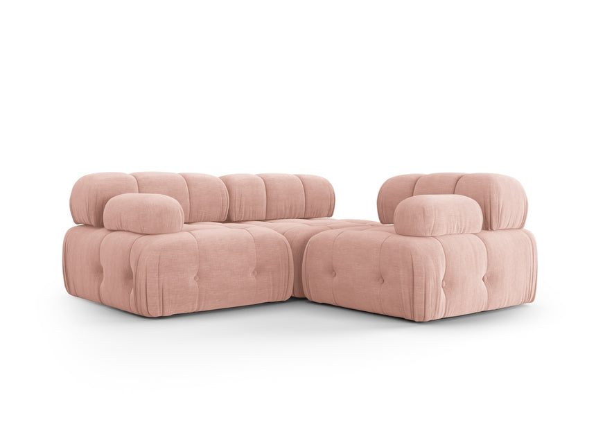 Modular sofa, Ferento, 3-seater, pink