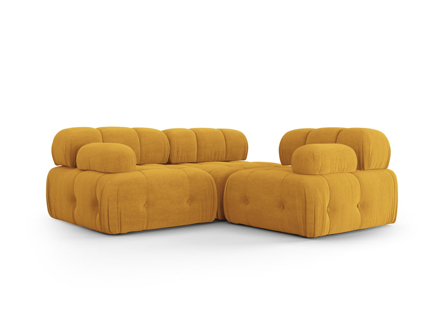 Modular sofa, Ferento, 3-seater, mustard